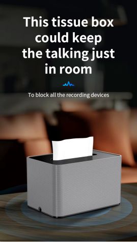 Scatola ad ultrasuoni, un dispositivo rumoroso Anti registrazioni audio SPIA.