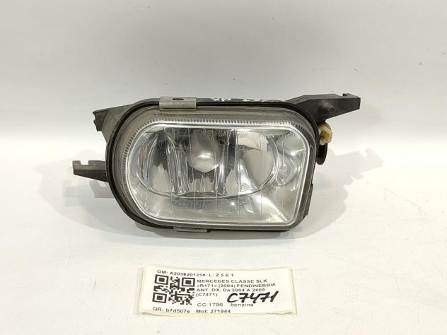 FENDINEBBIA ANTERIORE DX MERCEDES SLK W171 2° Serie A2038201256 271944 (0411)