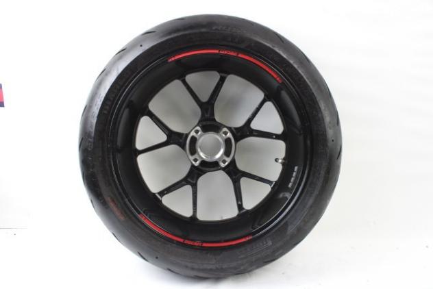 DUCATI PANIGALE V2 50212181AA CERCHIO RUOTA POSTERIORE 17X5.50 20 - 24 REAR WHEEL - Foto 4