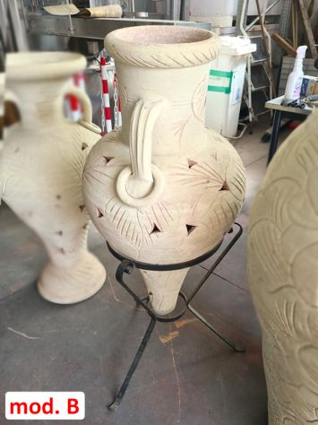 anfore in ceramica da giardino usate - Foto 3
