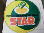 INSEGNA STAR TARGA IN RILIEVO