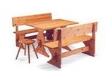 Arredo Pub: Set completi panche tavoli color miele cm180 nuovi