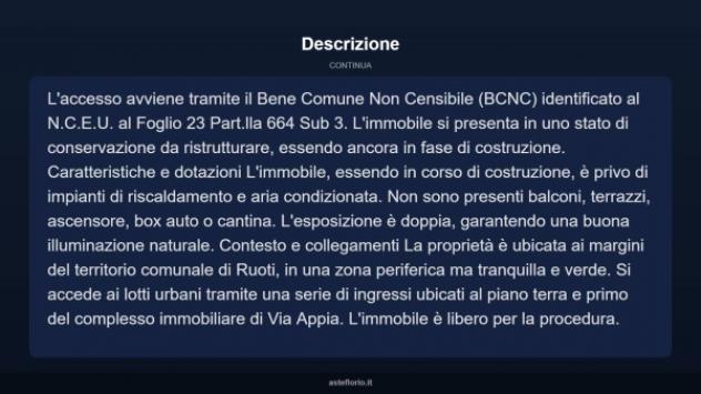 Immobile in asta di 186 m² in vendita a Ruoti - Foto 7
