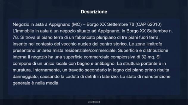 Immobile in asta di 32 m² in vendita a Appignano - Foto 6