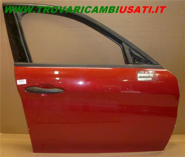 PORTA ANT. D. ROSSO MET. C/ALZ. ALFA ROMEO GIULIA (AE-6S) Carrozzeria Lamierati esterni Porte Porta ant. dx. ALFA ROMEO - GIULIA - 01-06-2016 -