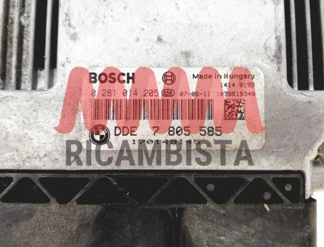 0281014205 BMW X5 E70 centralina motore Bosch - Foto 2