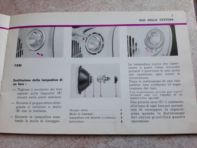 RENAULT R3/R4/R4L LIBRETTO USO E MANUTENZIONE ORIGINALE - Foto 5