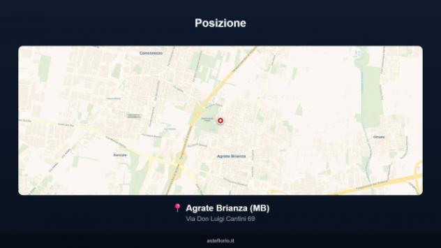 Immobile in asta di 254 m² con più di 5 locali e box auto doppio in vendita a Agrate Brianza - Foto 16