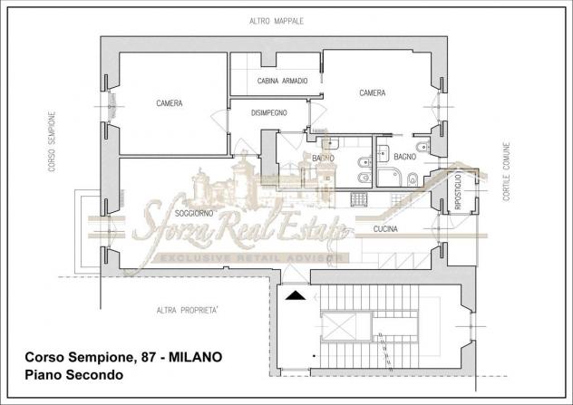 Affitto bellissimo trilocale a Milano - Foto 16