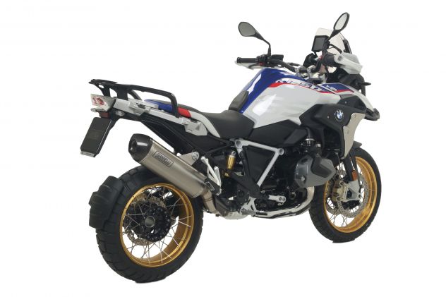 Marmitta per Bmw R 1250 Gs Mivv Speed Edge Akrapovic Slip On Gpr Dual Poppy - Foto 4