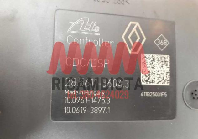 476604709R Renault Grand Scenic centralina gruppo pompa ABS - Foto 2