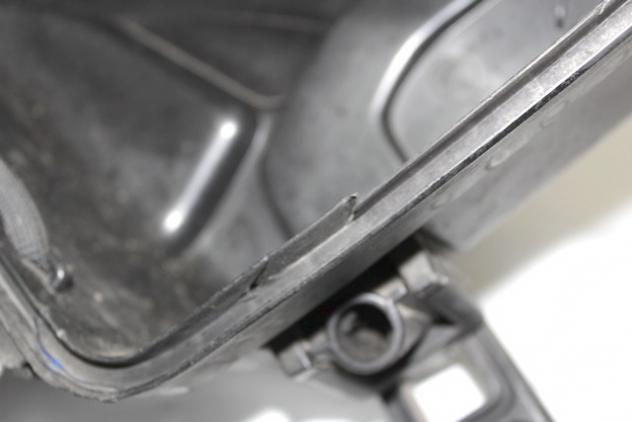 BAULETTO BORSA LATERALE DESTRA CON SUPPORTO BMW K75 C K569 1984 - 2005 46542316182 RIGHT SIDE INTEGRAL CASE CON GRAFFI - Foto 4