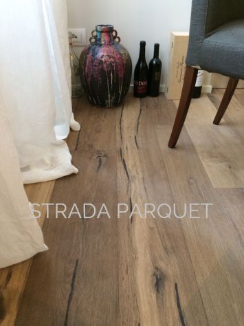Parquet rovere anticato