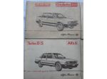 ALFA ROMEO TURBO DIESEL 5 PEZZI IN BLOCCO ORIGINALI