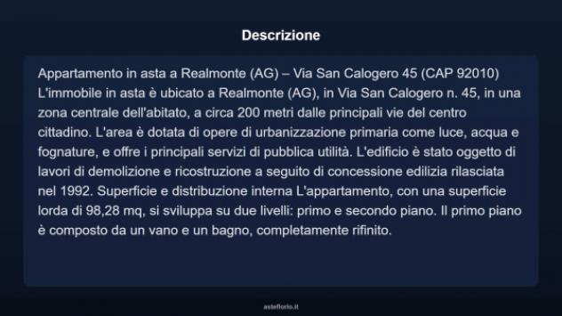 Immobile in asta di 98 m² in vendita a Realmonte - Foto 4