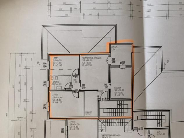 Attico / Mansarda di 160 m² con 5 locali e box auto in vendita a San Possidonio - Foto 6