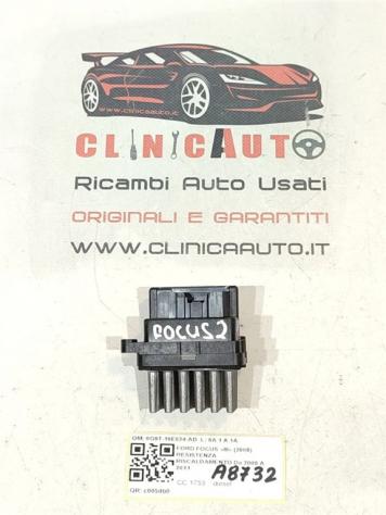 RESISTENZA RISCALDAMENTO FORD Focus Berlina 4° Serie 6G9T-19E624-AD (0811)