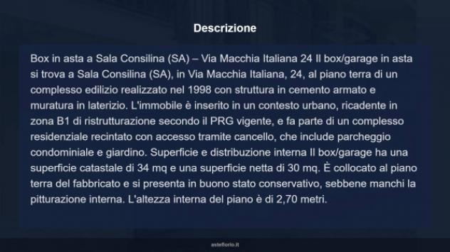 Immobile in asta di 34 m² in vendita a Sala Consilina - Foto 6
