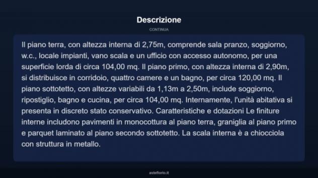 Immobile in asta di 442 m² con più di 5 locali in vendita a Montegranaro - Foto 12
