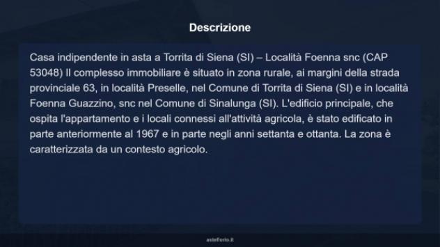 Immobile in asta di 224 m² con più di 5 locali in vendita a Torrita di Siena - Foto 15