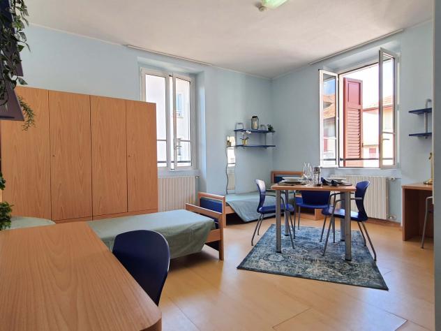 Bed in Shared bedroom - Via Barrili (MALE Students only) - Apt. with one single bedroom + one shared bedroom - Foto 3
