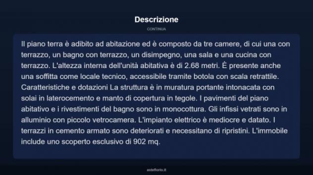 Immobile in asta di 191 m² con più di 5 locali in vendita a Montecopiolo - Foto 11