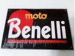 BENELLI MOTO TARGA IN RILIEVO