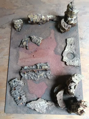 Plastico scenario diorama soldatini western ambiente far west cowboy indiani - Foto 4