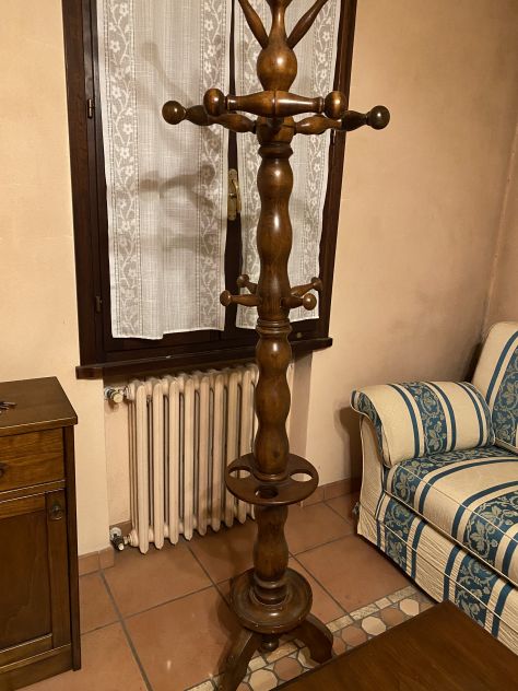 n 2 appendiabiti in legno massiccio - Foto 6
