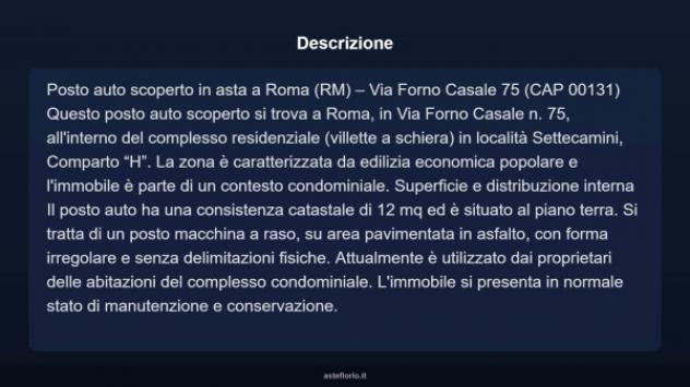 Immobile in asta di 12 m² in vendita a Roma - Foto 3