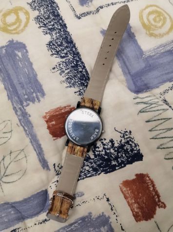 Orologio Mood effetto legno da polso uomo NUOVO - Foto 4