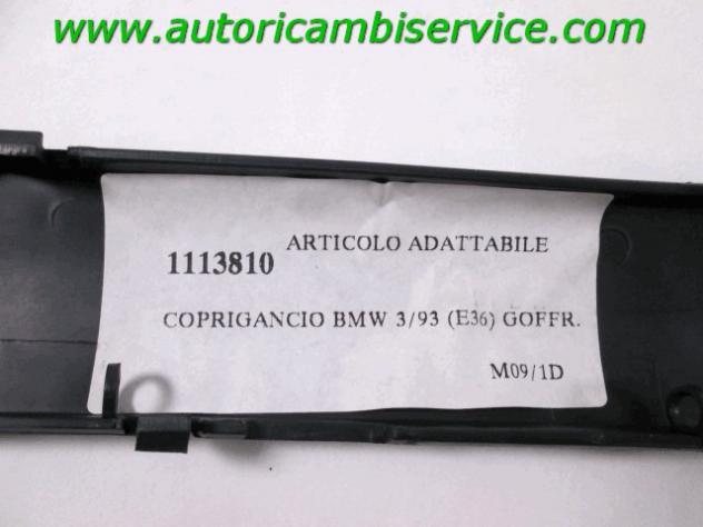 51111960708 COPERCHIO MODANATURA COPRI GANCIO PARAURTI ANTERIORE BMW SERIE 3 E36 1.8 B RICAMBIO NUOVO - Foto 3