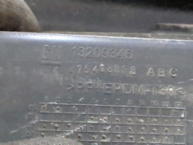 13209346 PARAURTI POSTERIORE OPEL CORSA D 1.4 B 66KW 5M 5P (2009) RICAMBIO USATO - Foto 5
