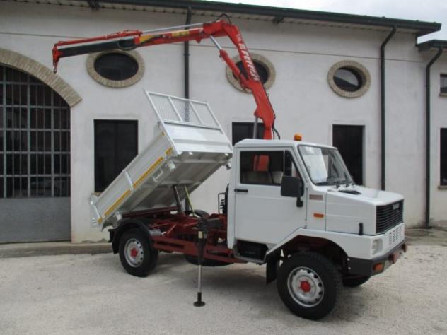 BREMACH GR 45 Ql. Ribaltabile 4x4 con gru Ferrari rif. 17689699 - Foto 6