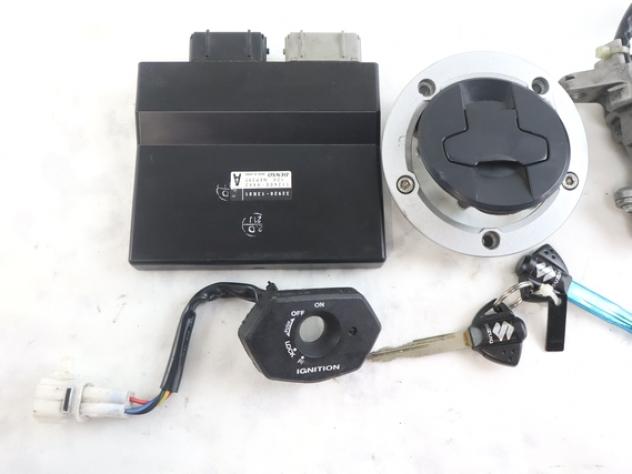 SUZUKI GSX S 750 3292013K01 3700013840000 KIT CHIAVE ECU ACENSIONE WC50 17 - 20 KEY LOCKS ECU KIT - Foto 3