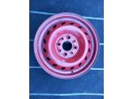 Cerchi in ferro 13 Fiat Panda anni 90 colore rosso