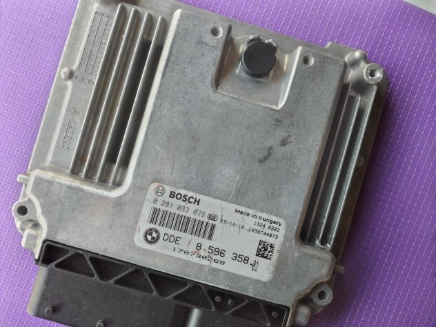 Centralina motore ECU Bosch 0281033879 DDE8596358 EDC17C50 COMPUTER BMW X3 2.0 - Foto 3