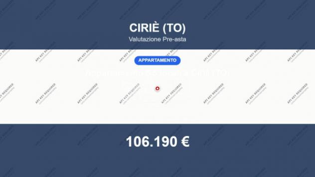 Immobile in asta di 131 m² con più di 5 locali e box auto in vendita a Ciriè
