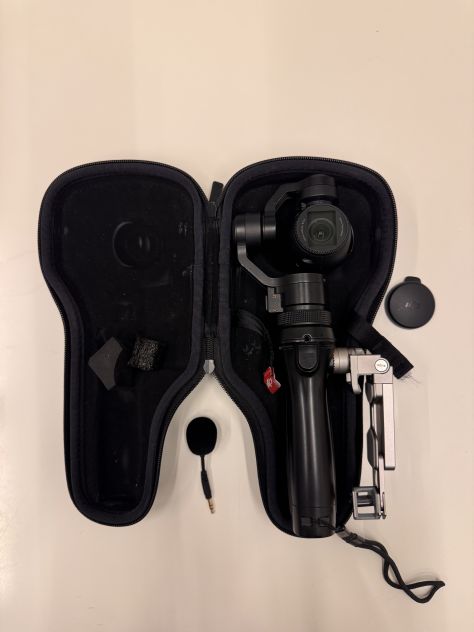 DJI Osmo 4K completo – 2 batterie + microfono + custodia - Foto 2