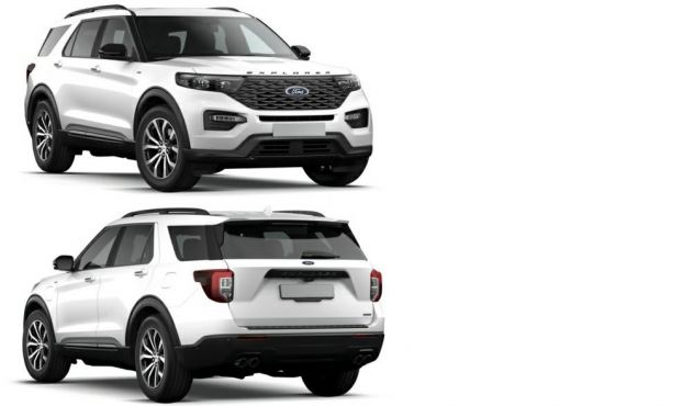 MUSATA FRONTALE COMPLETO FORD EXPLORER DAL 2020