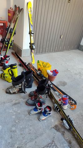 Sci carving scarponi snowboard sbarazzo cambi misura - Foto 2