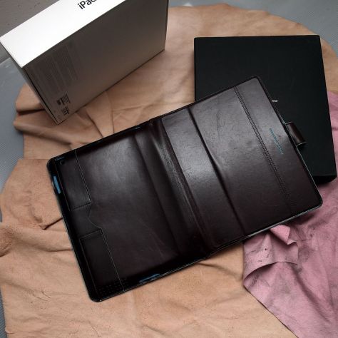 IPad Apple 64GB Wi-Fi nero Retina 4°Gen.+cover pelle PIQUADRO - Foto 7