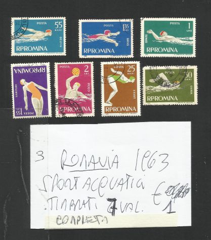 Francobolli della Romania in busta - Foto 10