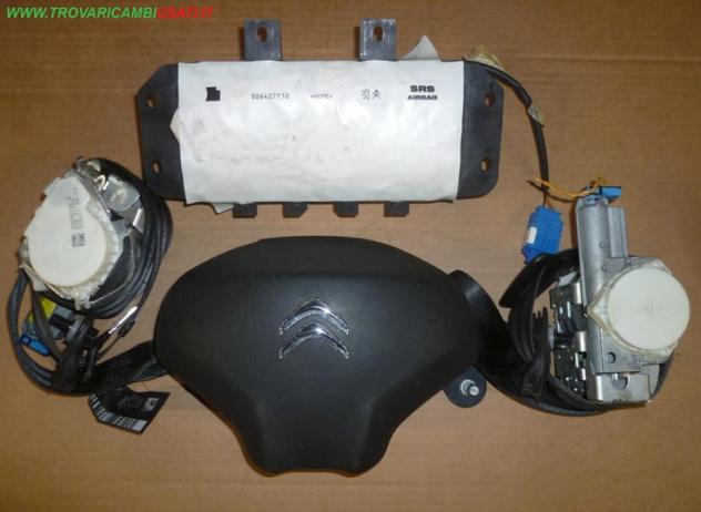 DISPOSITIVO AIRBAG LATO GUIDA VOLANTE SP. BLU PASSEG. 2 CINTURE IN ABBINAMENTO CRUSCOTTO Carrozzeria Sicurezza Airbag Air-bag guidatore CITROEN -