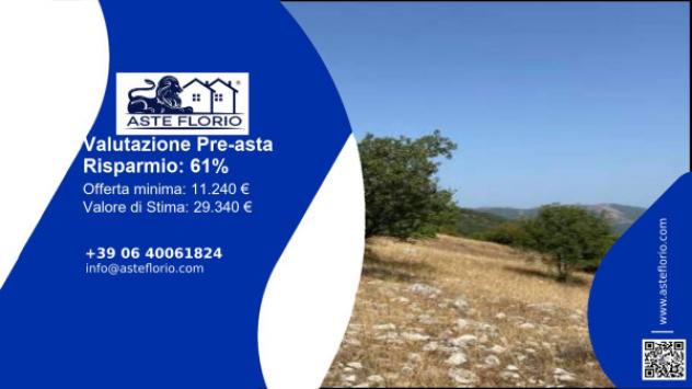 Immobile in asta di 48900 m² in vendita a Oricola