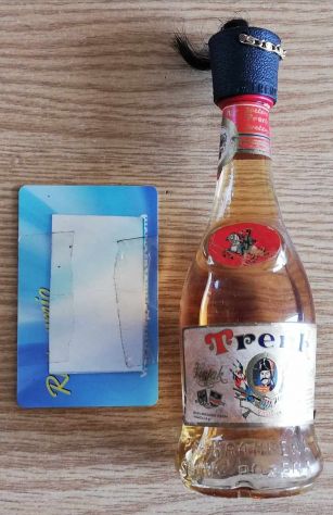 Bottiglia mignon liquore Trenk anni 60 per collezionismo - Foto 2