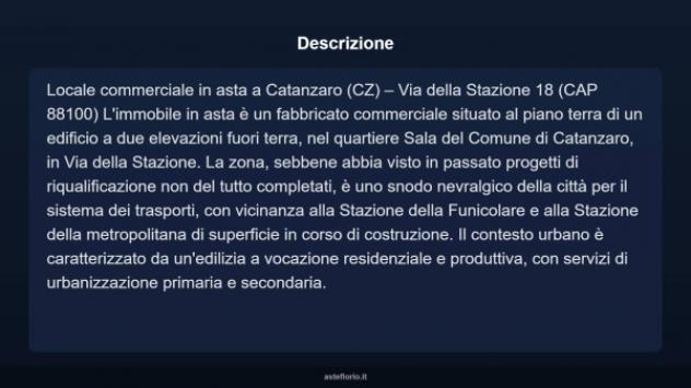 Immobile in asta di 415 m² in vendita a Catanzaro - Foto 3
