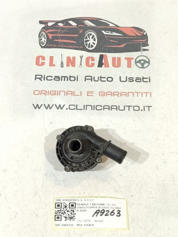 POMPA ACQUA RENAULT Megane Cabrio 0392023015 F9QE8 diesel 1870 (0210) - Foto 2