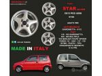 CERCHI STAR SILVER 5X13 et36 4x98 Autobianchi FIAT