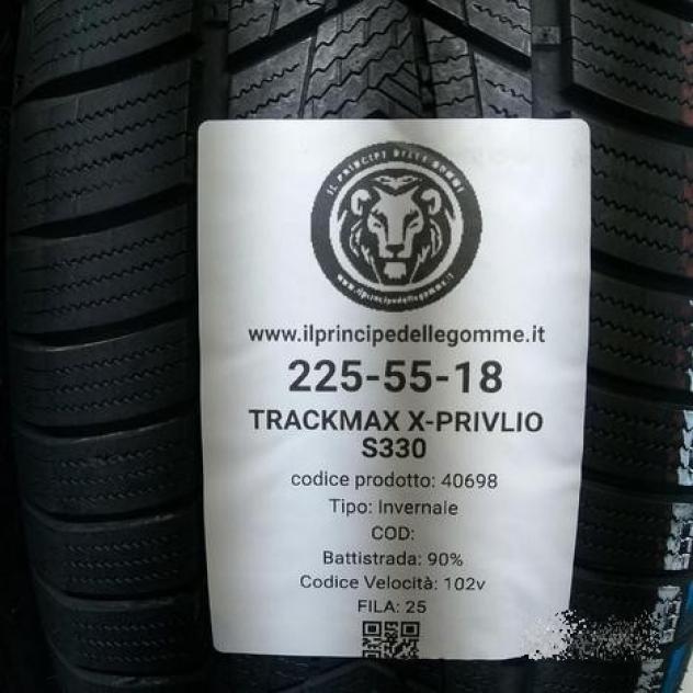 2 gomme 225 55 18 trackmax a40698 - Foto 2